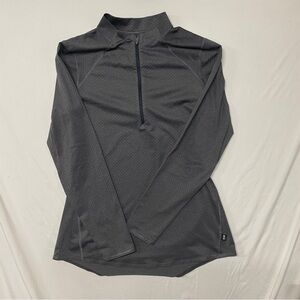 Gray Half-Zip Pullover